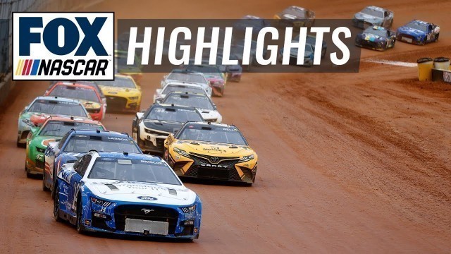 'NASCAR Cup Series at Bristol Dirt | NASCAR ON FOX HIGHLIGHTS'