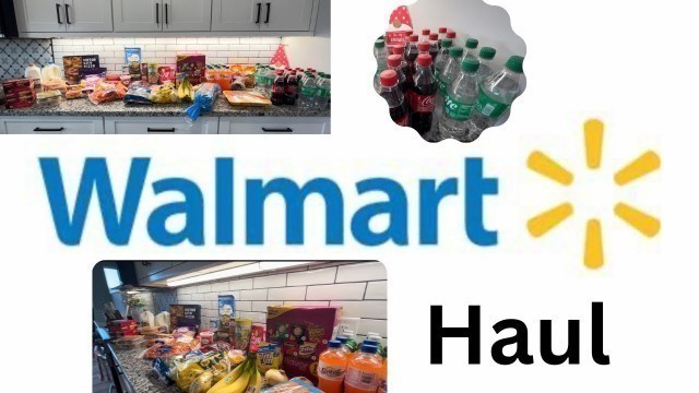 'Big Walmart Grocery Haul|| Small Food City Grocery Haul'