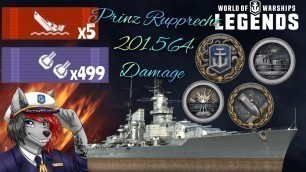 'World of Warships: Legends - Prinz Rupprecht - Secondarys want some food'