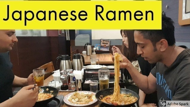 'How to eat japanese Ramen !!जापानी रामेन !! Indian in japan !! Rom Rom Ji !!'