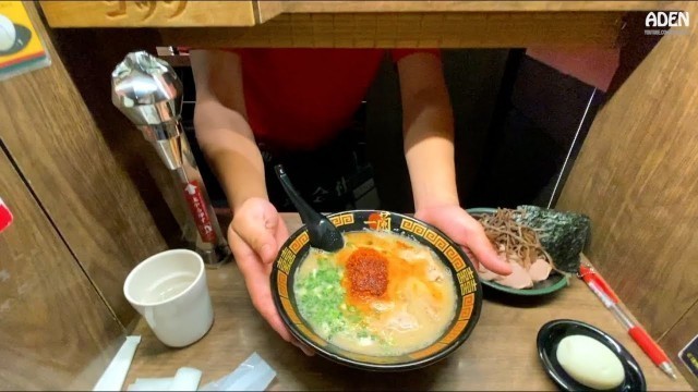 'Best 4 RAMEN in Osaka Japan - Ichiran, Ippudo, Hanamaruken, Zundo-Ya'