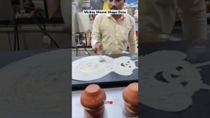 'Making a Cartoon Dosa in Mumbai Street | happyinbitess | #shorts #foodshorts #viral #streetfood'