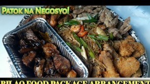 'BILAO FOOD PACKAGE ARRANGEMENT | PATOK NA NEGOSYO | KITCHEN IDOL'