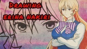 'Erina Nakiri - Food Wars - Time-lapse Drawing'