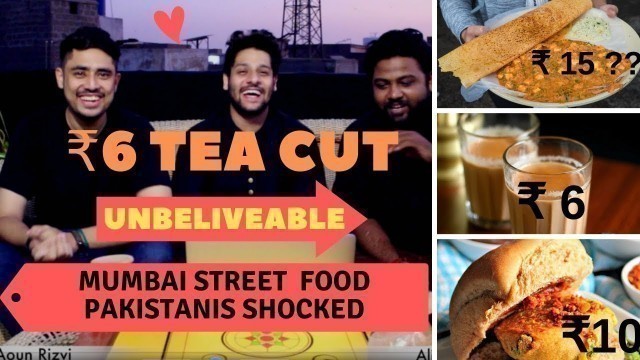 'Pakistani Reacts to Mumbai Street Food | Indian Street Food'