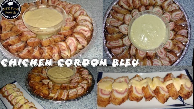 'CHICKEN CORDON BLEU Panghandaan at Pangnegosyo/CORDON BLEU sa Bilao'