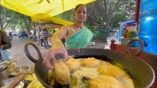 'Very Brave Jyoti Didi Serves Cheese Vadapav in Nashik | Indian Street Food'