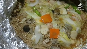 'Classic Savory Long Life Pansit Small Bilao - food unboxing'