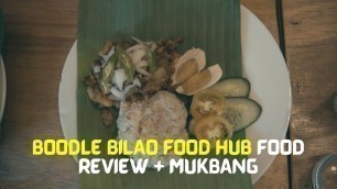 'BOODLE BILAO FOOD HUB FOOD REVIEW + MUKBANG | GIDEON CO'