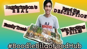 'BOODLE BILAO FOOD HUB l My Family Treat l Regularization is REAL l Vlog#11'