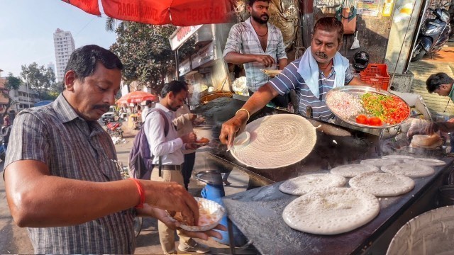 'India’s Highest Selling Breakfast in Mumbai | 500 People Eat Everyday | Street Food India'