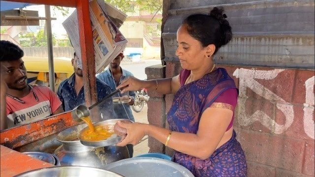 'Laxmi Aunty Serves Raggi Millet Balls | Mudde | Indian Street Food'