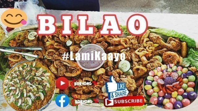 'BILAO FOOD PRESENTATION | LAMI KAAYO #Bilao #BisayangVlogger #FoodVlog'