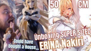 'Unboxing Erina Nakiri Food wars! 50 CM FIGURE FREEing Scale: 1:4 BIGGEST FIGURE IN MY COLLECTION'