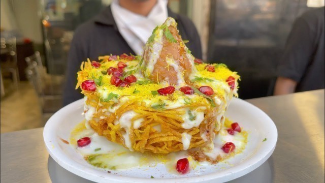 'Chaat King of Mumbai makes Basket Chaat | Indian Street Food'