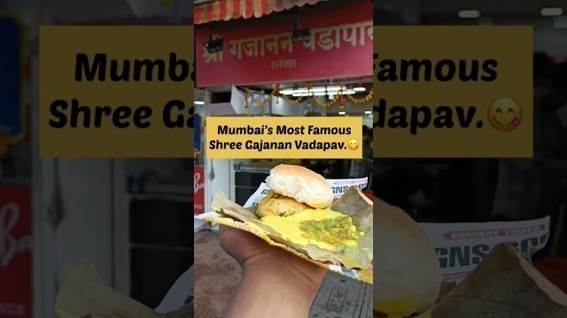 'Gajanan Vada Pav | Mumbai Street Food | Indian Streetfood #viral #streetfood #trending #shorts'