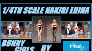 '2 Erina\'s, TWICE THE THIRST! | 1/4th Scale Nakiri Erina bare-leg/fishnet BUNNY GIRLS By FREEing'