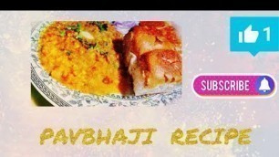 'Delicious Pav Bhaji Recipe - Mumbai Street Food Style  @Mandakini_Singh_Official'