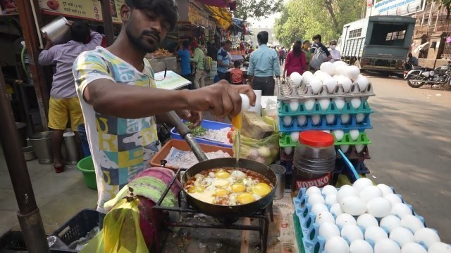 'Mumbai Special Bhurji Pav | Amazing Cutting Skills | Indian Street Food'