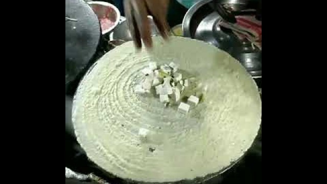 'Paneer Chilli Dosa || Indian Street Food || Mumbai Street Food'