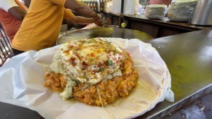 'Mumbai\'s Famous Maharaja Omelet | Indian Street Food'