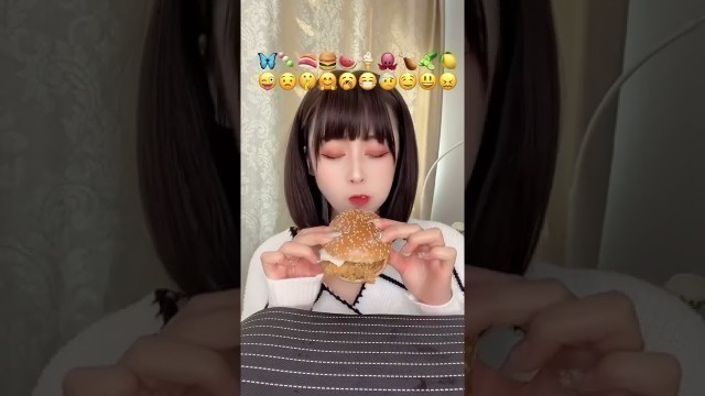 'Korean Emoji Eating Challenge | #shorts #asmr #food'