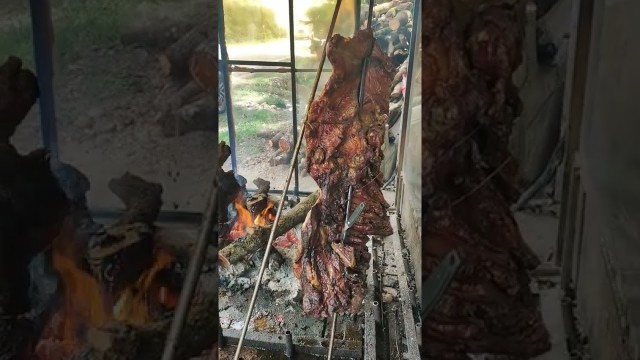 'Deliciosa Carne a la Llanera en el Centro Geográfico de Colombia #carne #Nachitoaventuras #short'