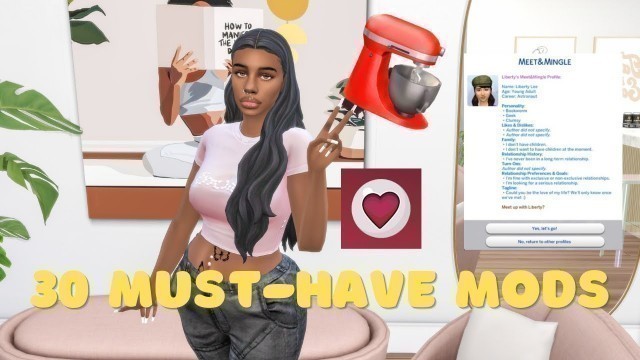 '30 Must Have Mods for Realistic Gameplay + Links Included | The Sims 4'