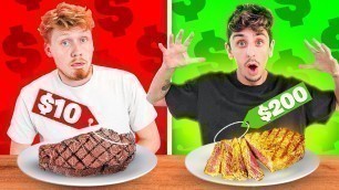 'Guessing CHEAP vs EXPENSIVE Food! Ft Faze Rug'