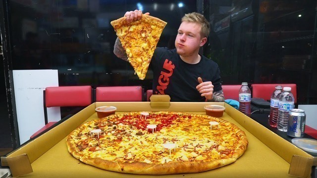 'NEWCASTLE\'S BIGGEST PIZZA CHALLENGE! | PIZZAHOLICS 32\" PIZZA!'