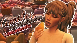 'Seus Sims Precisam destas Delicias┊ Food Custom┊icemunmunSomik and Severinka┊#thesims4 #modreview'