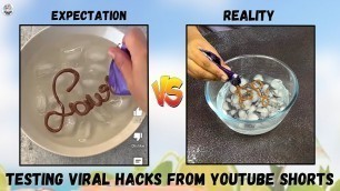 'Testing Out Viral Food Hacks from Youtube Shorts | Testing Out Youtube Shorts Hacks | Hunger Plans'