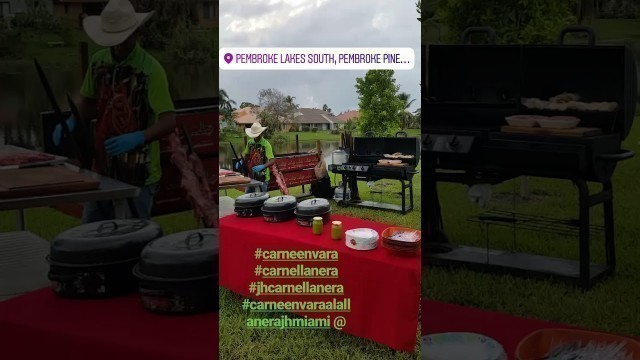 'Carne en vara a la llanera jh  en miami  7863777807'