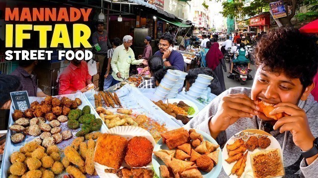 'Ramzan Iftar Snacks ❤️ | Mannady Street Food - Irfan\'s View'