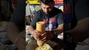 'सुबह 3 बजे से MONSTER CHICKEN CHEESE KULCHA OMLETE|| street food of india 