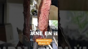 'Carne a la llanera, carne en vara, Miami, Florida, llaneros,Colombia, Cachapa, @nandogrill'