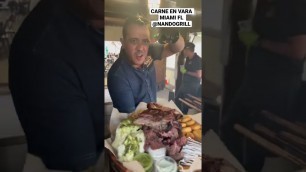 'Carne en vara, música llanera en vivo…Miami Florida… Venezolanos @NANDOGRILL'