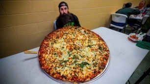 'THIS $90 PIZZA CHALLENGE HAS ONLY BEEN BEATEN ONCE! | BeardMeatsFood'