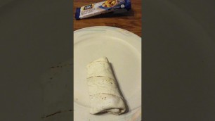 'Tina\'s Cantina Egg Sausage And Cheese Breakfast Burrito Review Video.'