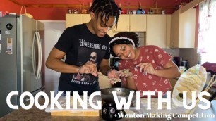 'Cooking with us | How to make Wontons ft Eat with Tina Chai'