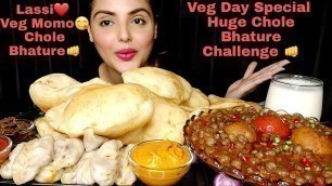 'Huge Spicy Chole Bhature Eating challenge