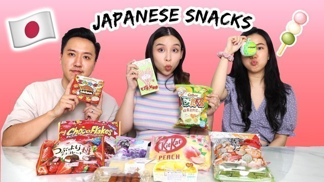 'Trying Japanese Snacks 