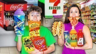 'Eating 7-11 Food ONLY for a Day! 