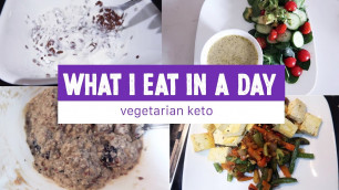 'What I Eat In A Day: VEGETARIAN KETO | WELLNESS WEDNESDAY | The Tina Singh'