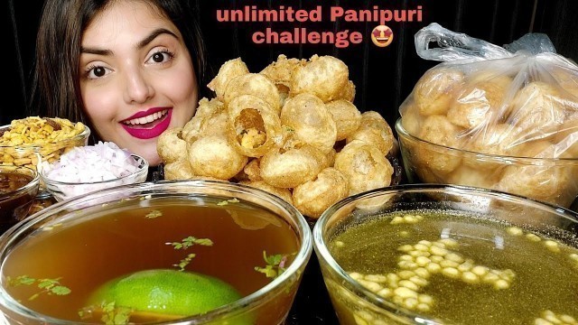 'HUGE PANIPURI/GOLGAPPA EATING CHALLENGE || FUCHKA EATING CHALLENGE || Eating Show'