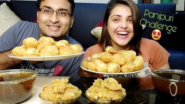 'PANI PURI/ GOLGAPPA EATING COMPETITION *Fuchka eating challenge*Panipuri challenge || Food Challenge'