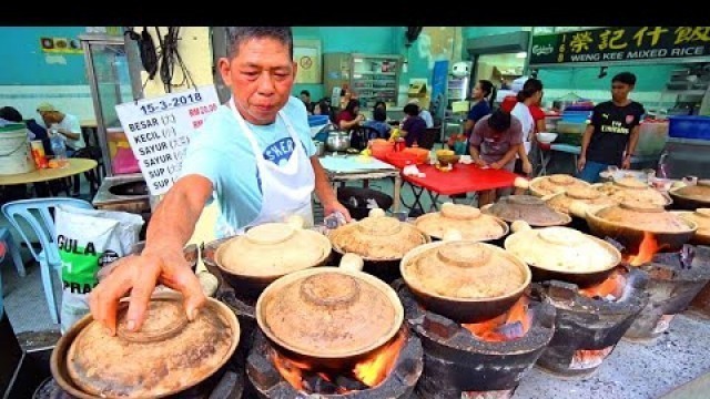 'Kuala Lumpur Chinatown Street Food Guide!! FLAMING HOT CLAYPOT + Chinese Street Food in Malaysia'