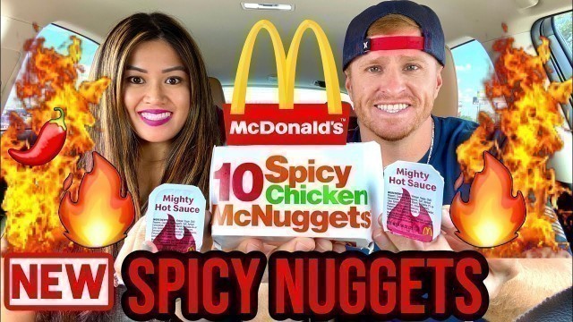 'McDonald\'s SPICY Chicken McNuggets and The Mighty HOT Sauce Review