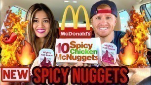 'McDonald\'s SPICY Chicken McNuggets and The Mighty HOT Sauce Review