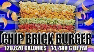 'Chip Brick Burger - Epic Meal Time'